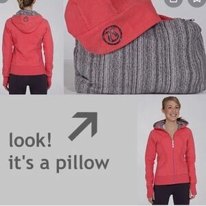 Lululemon | Size 8 | Special Edition Scuba Hoodie Travel Pillow | Pink Barbie